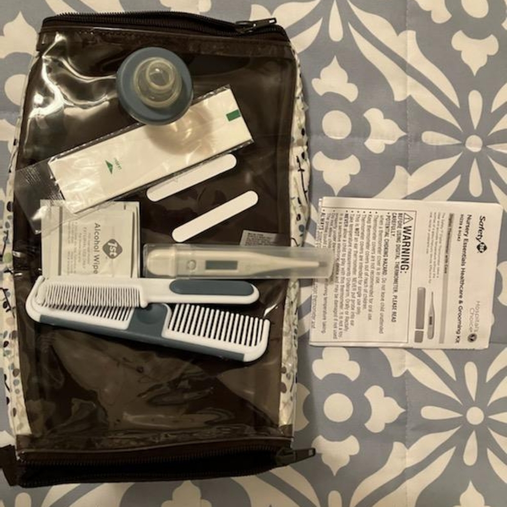 $2 if bundled. Baby health and grooming set